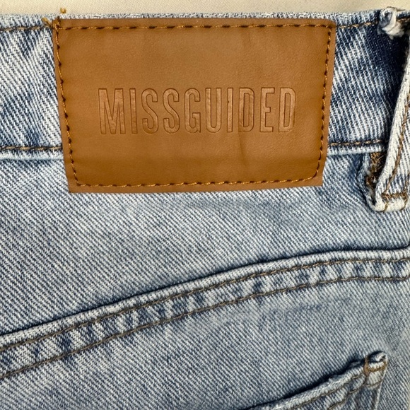 Misguided riot Women's Distressed Blue Jeans Size 6.                #20 - Picture 11 of 11